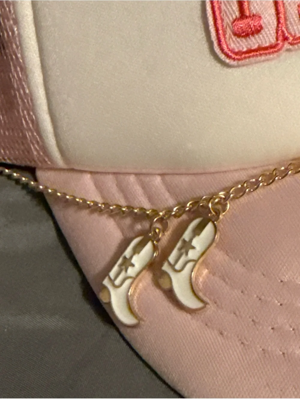 Pink and White 